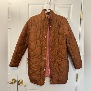 J. Crew Quilted Cocoon Puffer with Primaloft, Small, Excellent Condition